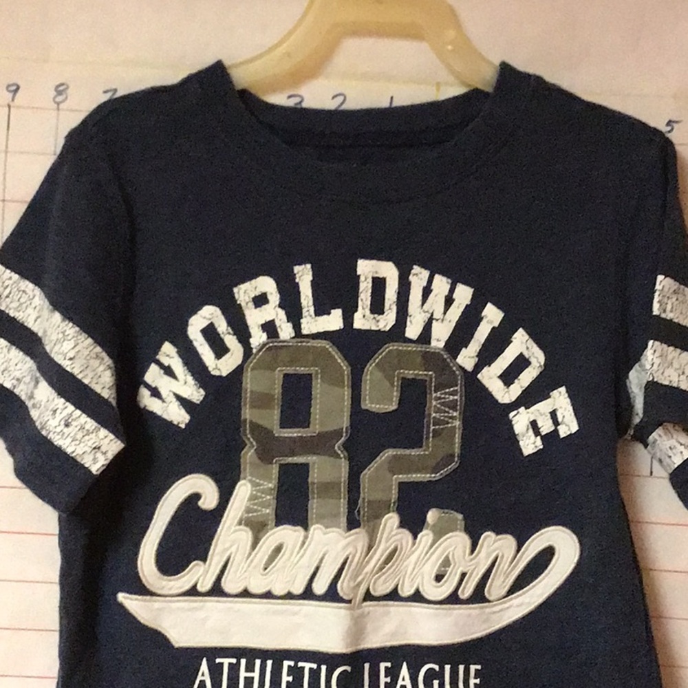CARTER’S - boys short sleeves tee. Sz 7 blue - Picture 5 of 7